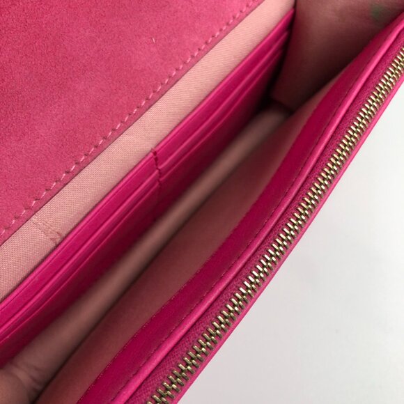 #3 Fendi Pink Vitello Flamingo Tube Wallet on Chain Sku# 85701 (Gently Used) - Picture 7 of 11